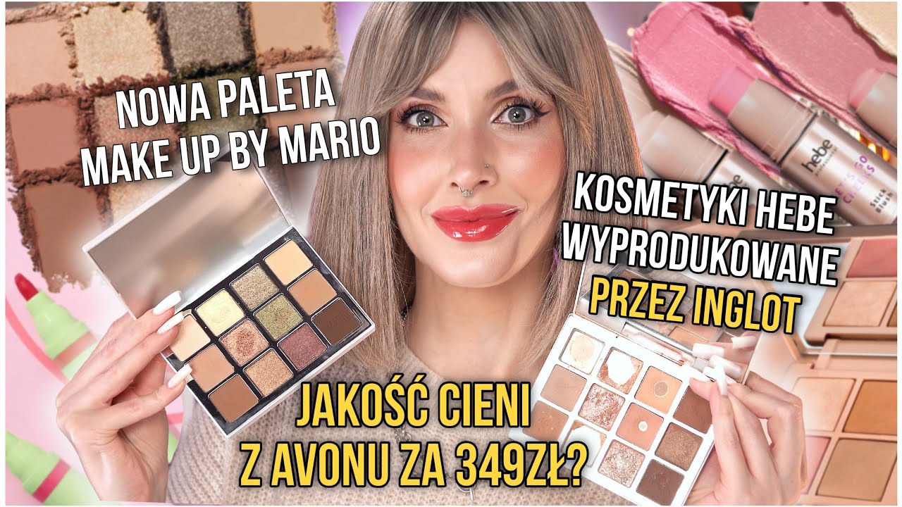 Make up by Mario- TOTALNE ROZCZAROWANIE ZA 349zł?🥺- Kosmetyki Hebe ale wyprodukowane przez Inglot🤔