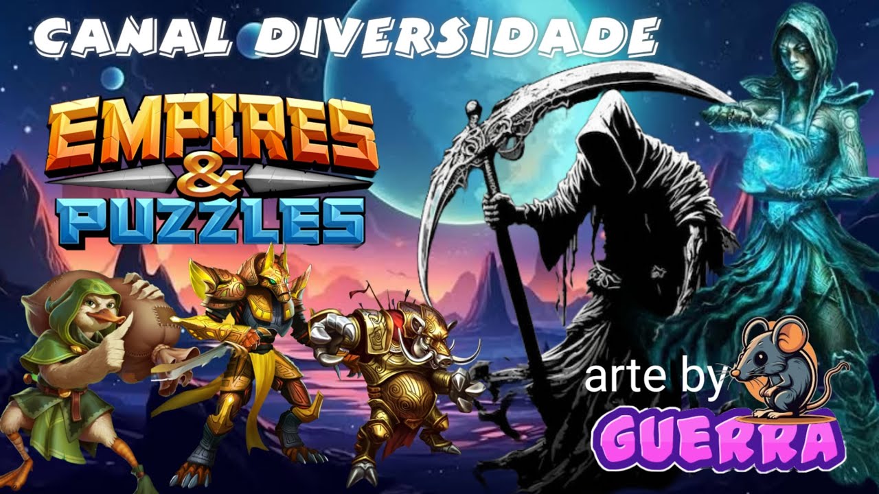 Guerra de Aliança contra uma Aliança da Rússia 🇷🇺 !!!! Empires & Puzzles. 😃