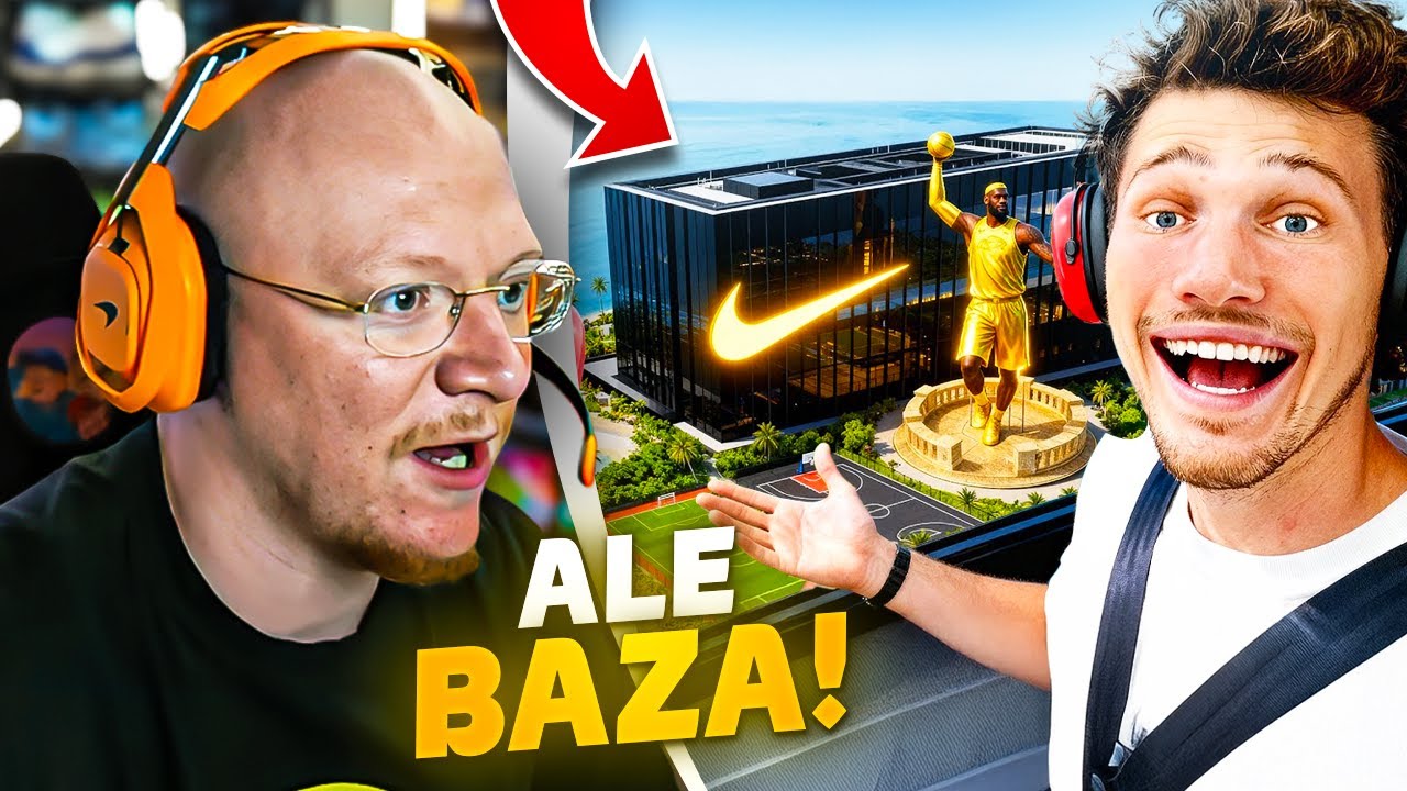 DZINOLD ZWIEDZA SIEDZIBĘ NIKE WARTĄ MILIARD DOLARÓW!