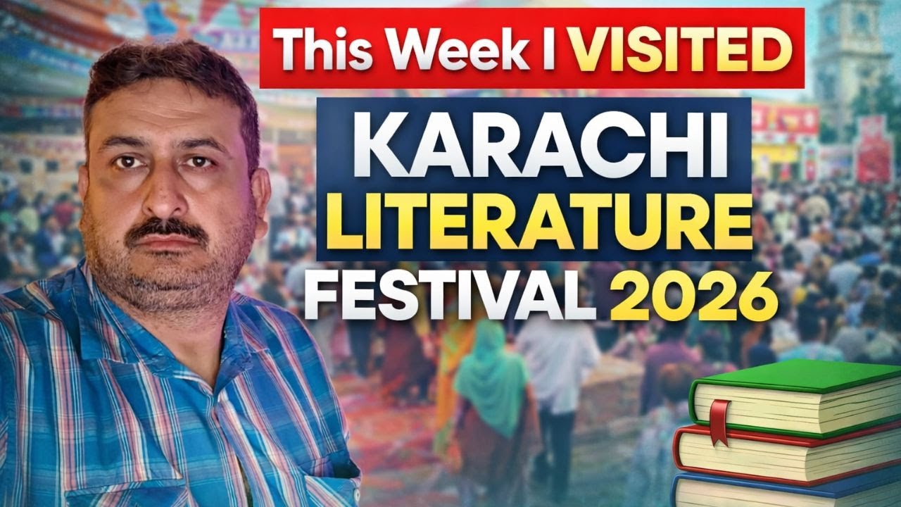 This Week I Visited Karachi Literature Festival 2026 | Full Experience