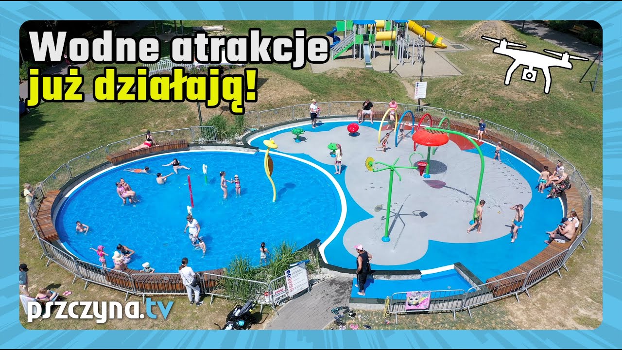 Wodne atrakcje w Parku Aktywności już działają! - 26.06.2023