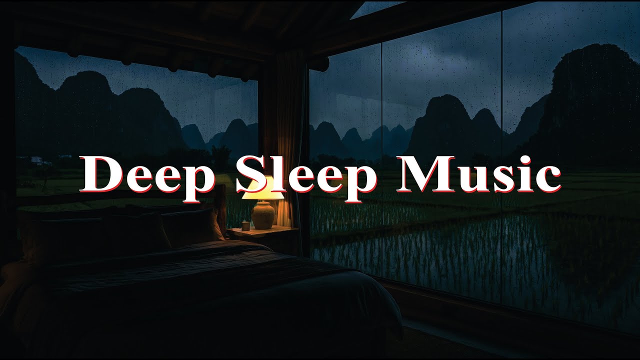 DEEP SLEEP MUSIC 💤 Healing Sleep Music with Soft Rain
