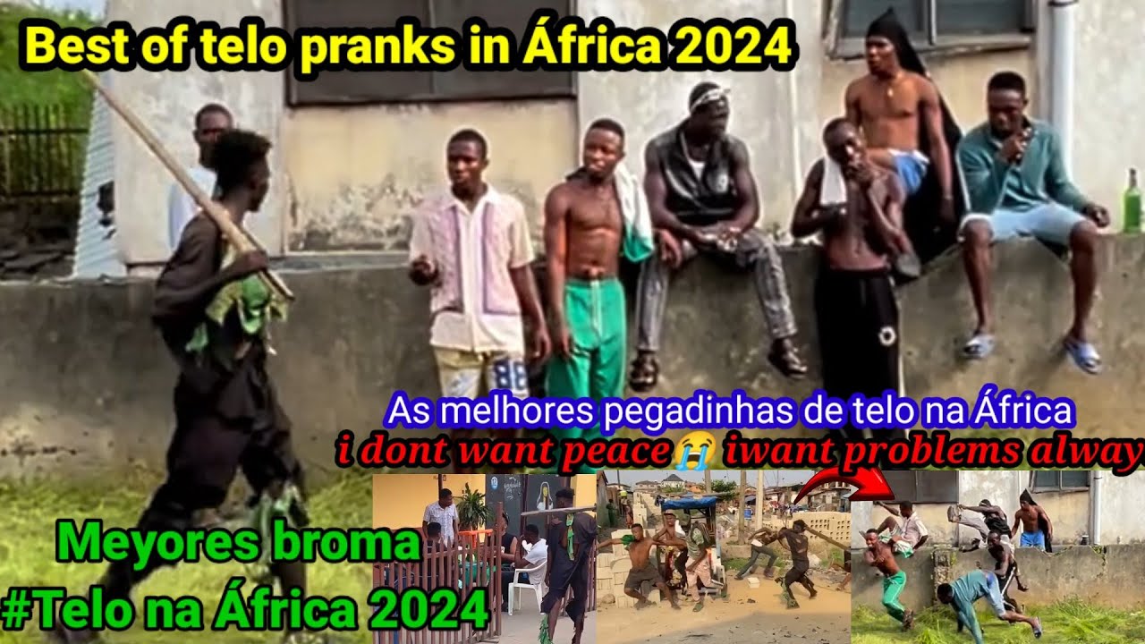 Meyores broma na África 2024 / As melhores pegadinhas de telo na África / Best of telo pranks