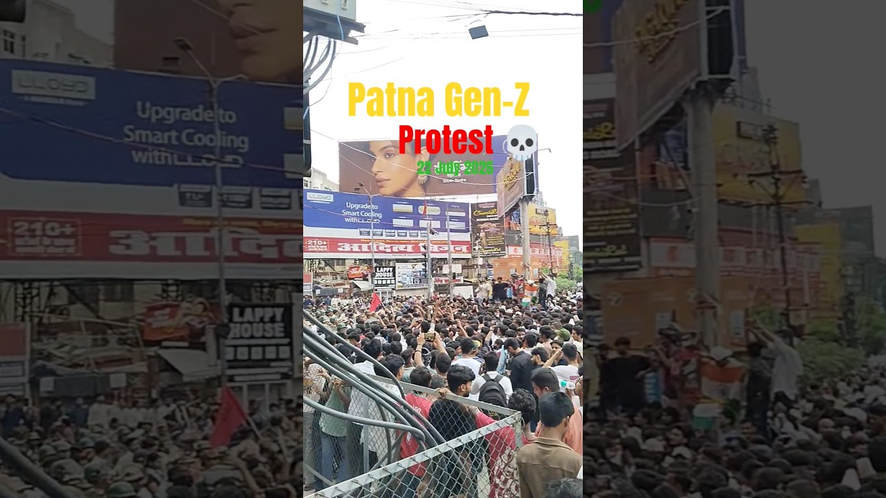 Patna Gen-Z Protest #patna #shorts #viral