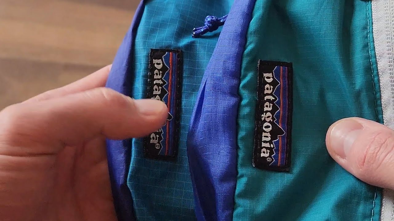 Patagonia mini hip pack (fake vs original) + Terravia Mini (сравнение)