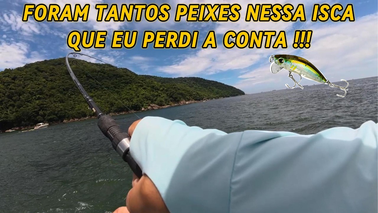 DESSA VEZ EU USEI UMA ISCA CARA E FOI UMA PEGADEIRA MONSTUROSA !!!!
