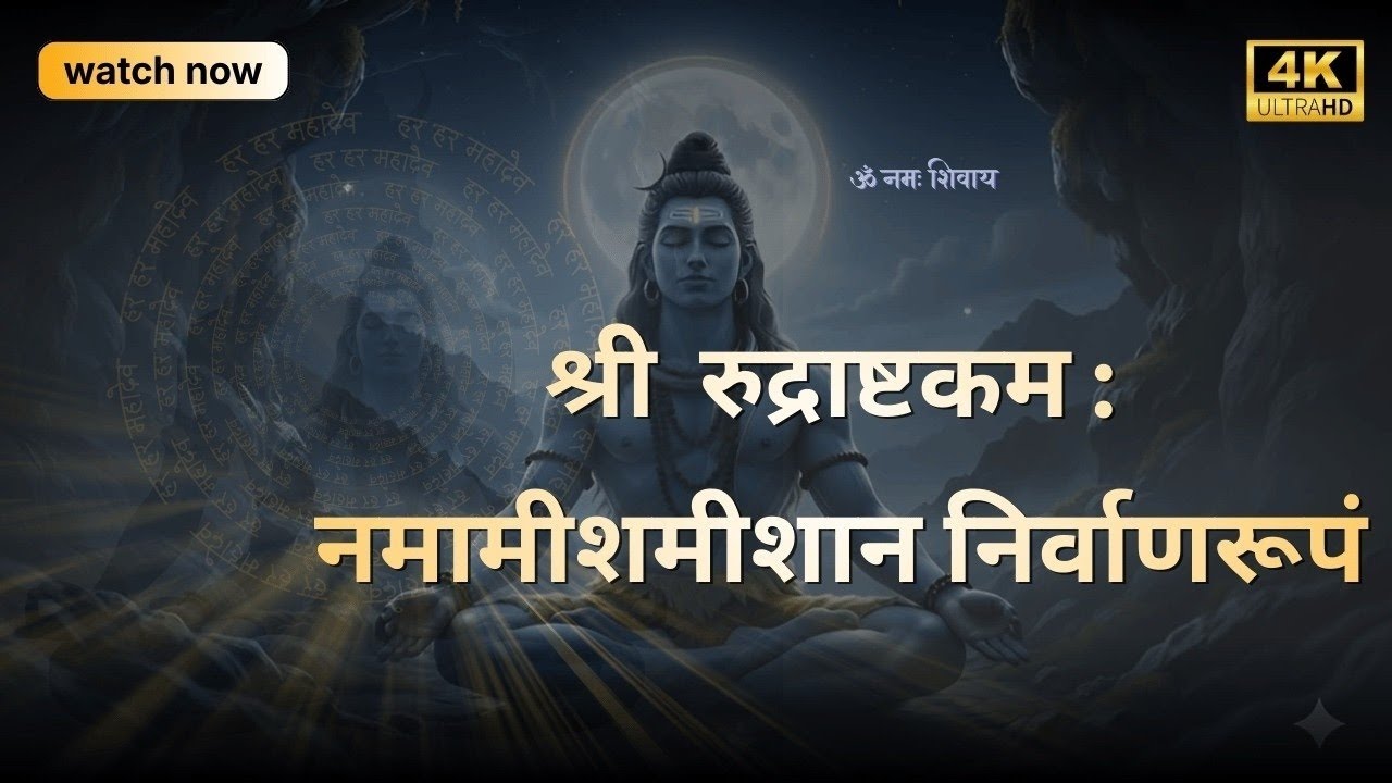 Shiva Rudrashtakam | Namami Shamishan Nirvan Roopam |  #mahadev