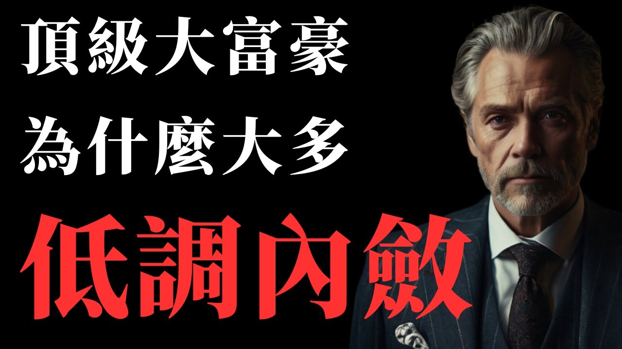 頂級大富豪，為什麼大多低調內斂，看上去普普通通？#思考 #正能量 #成長 #人生感悟 #人際關係