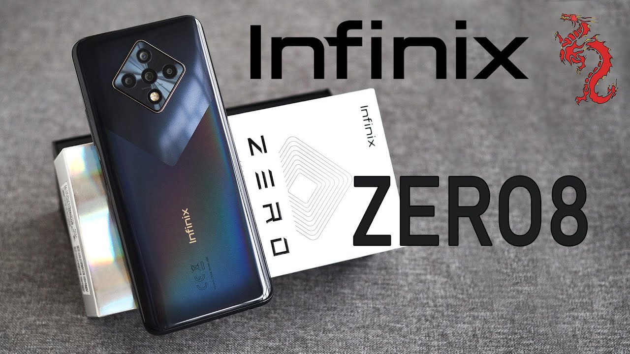 INFINIX ZERO 8 //ПОДРОБНАЯ распаковка