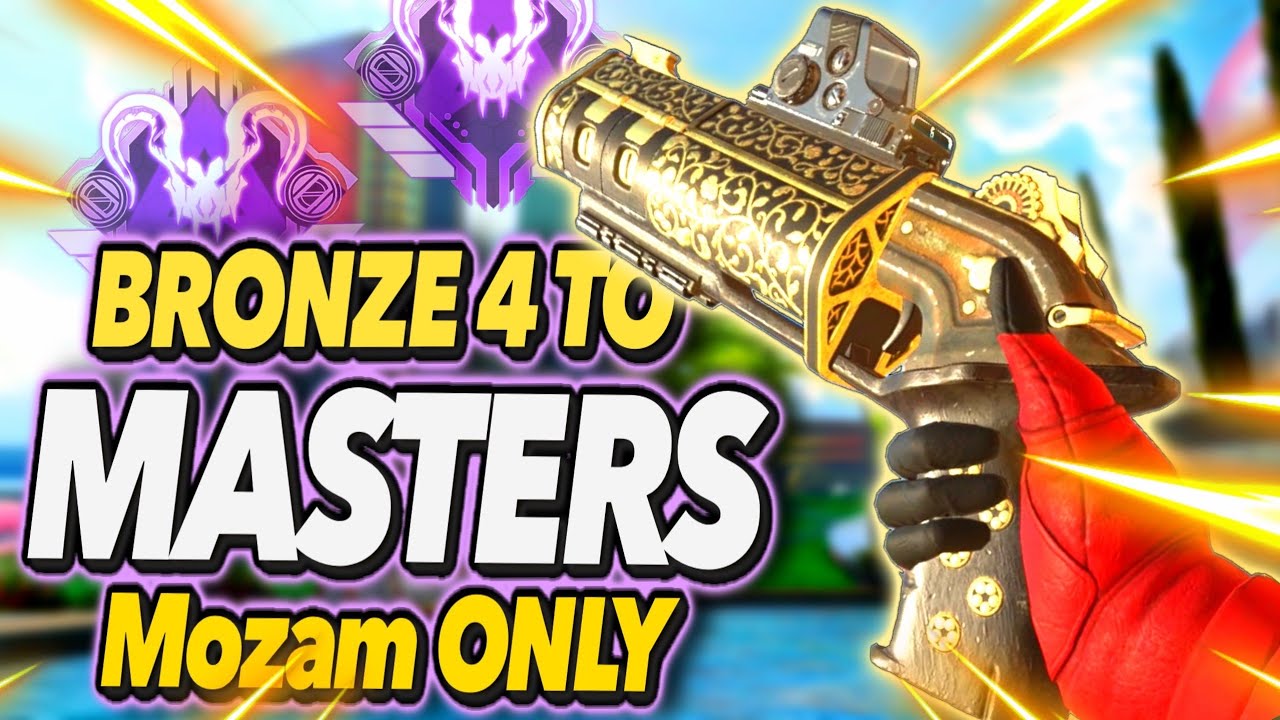 I went from Bronze 4 to Masters with only the Mozambique..