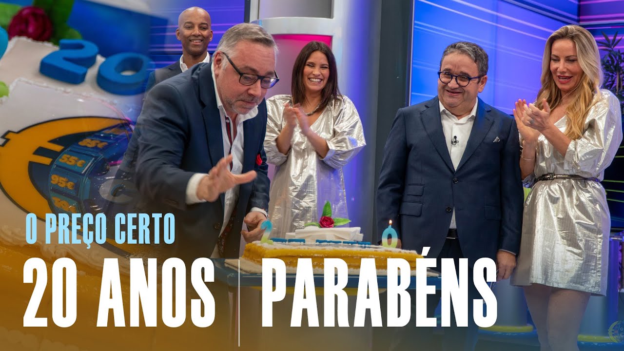 O bolo de Parabéns | 20 ANOS | O PREÇO CERTO (em Euros) | Fernando Mendes