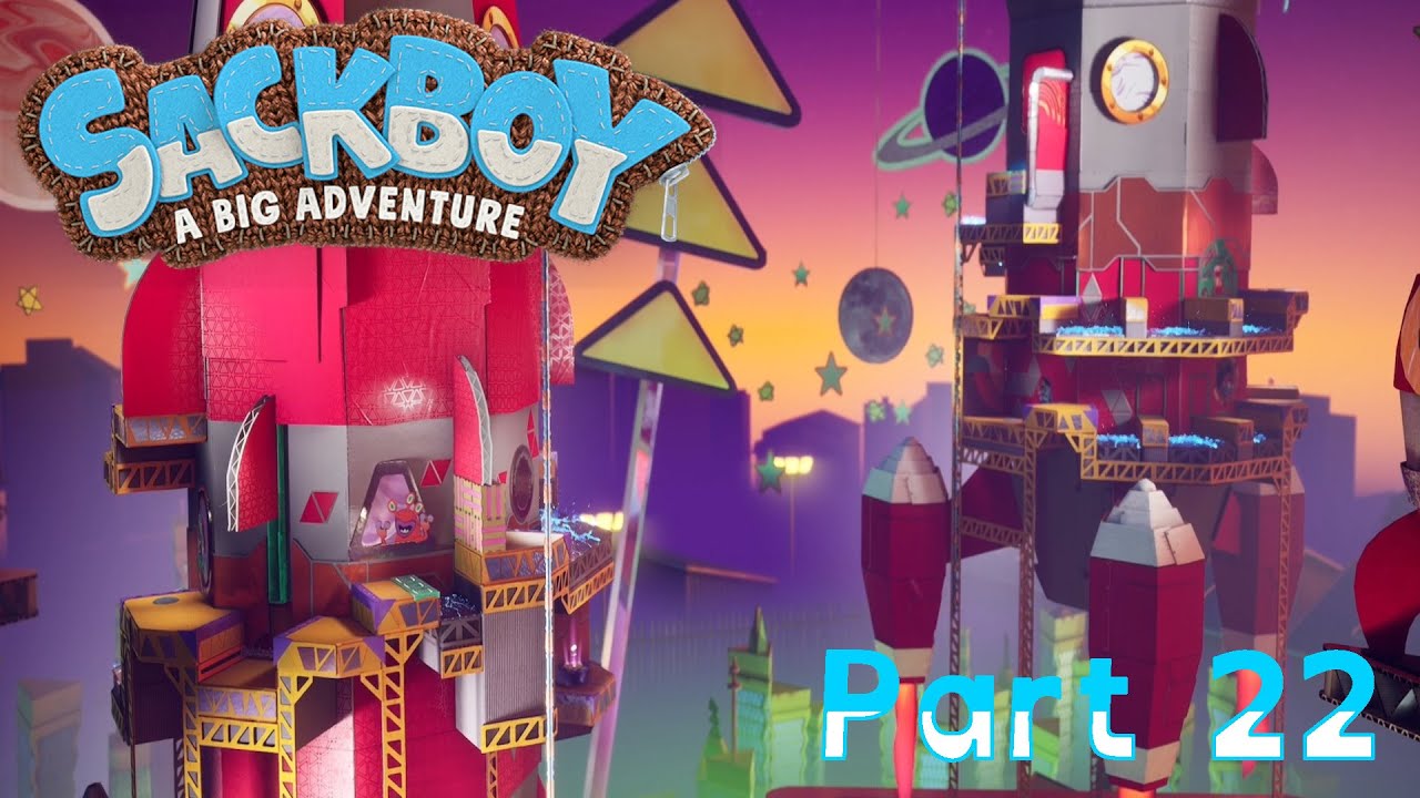 Sackboy: A Big Adventure 👾🤖 | #22: Fluchtgeschwindigkeit-Zeitdruck [PS5][German/Deutsch][Gameplay]