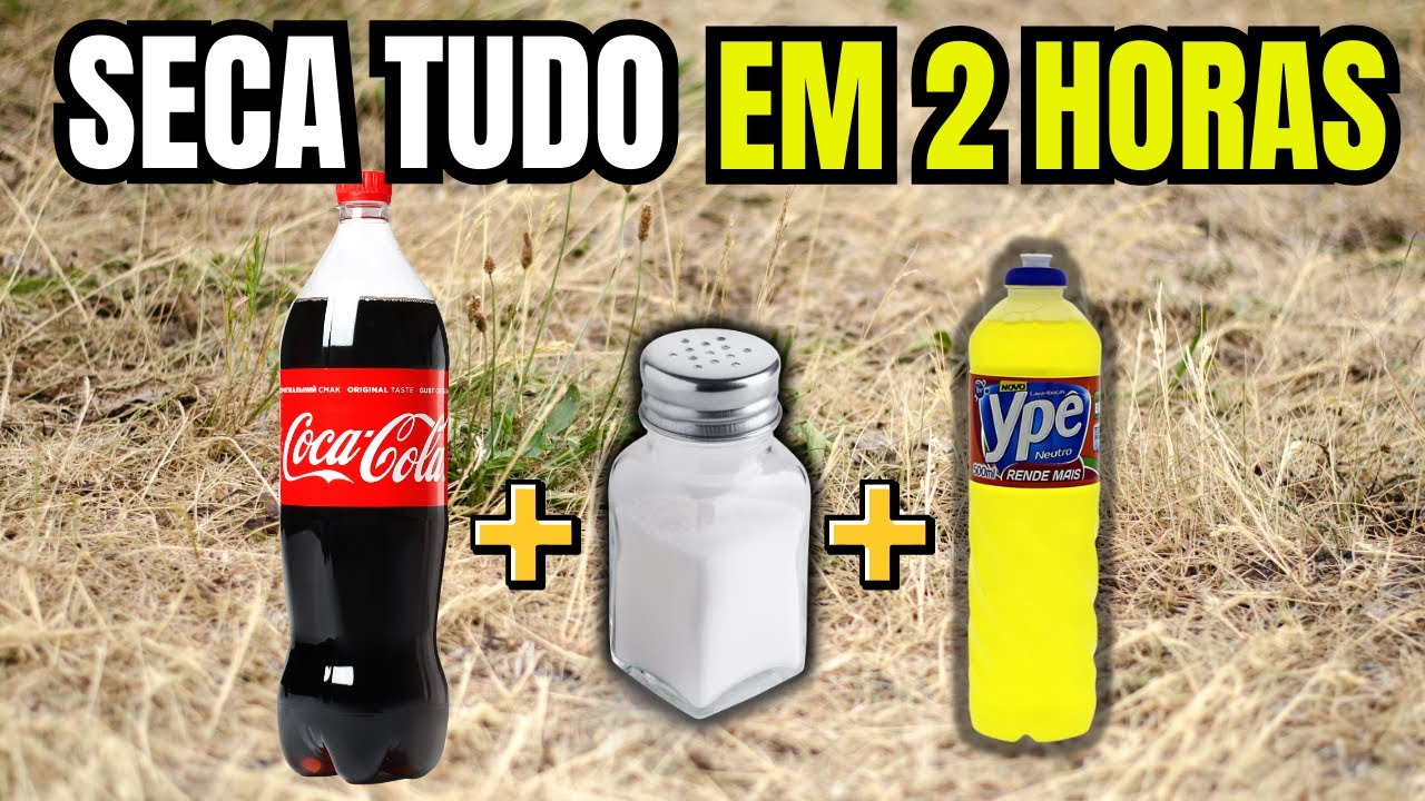 Melhor Mata Mato Caseiro (Seca tudo em 2 horas)