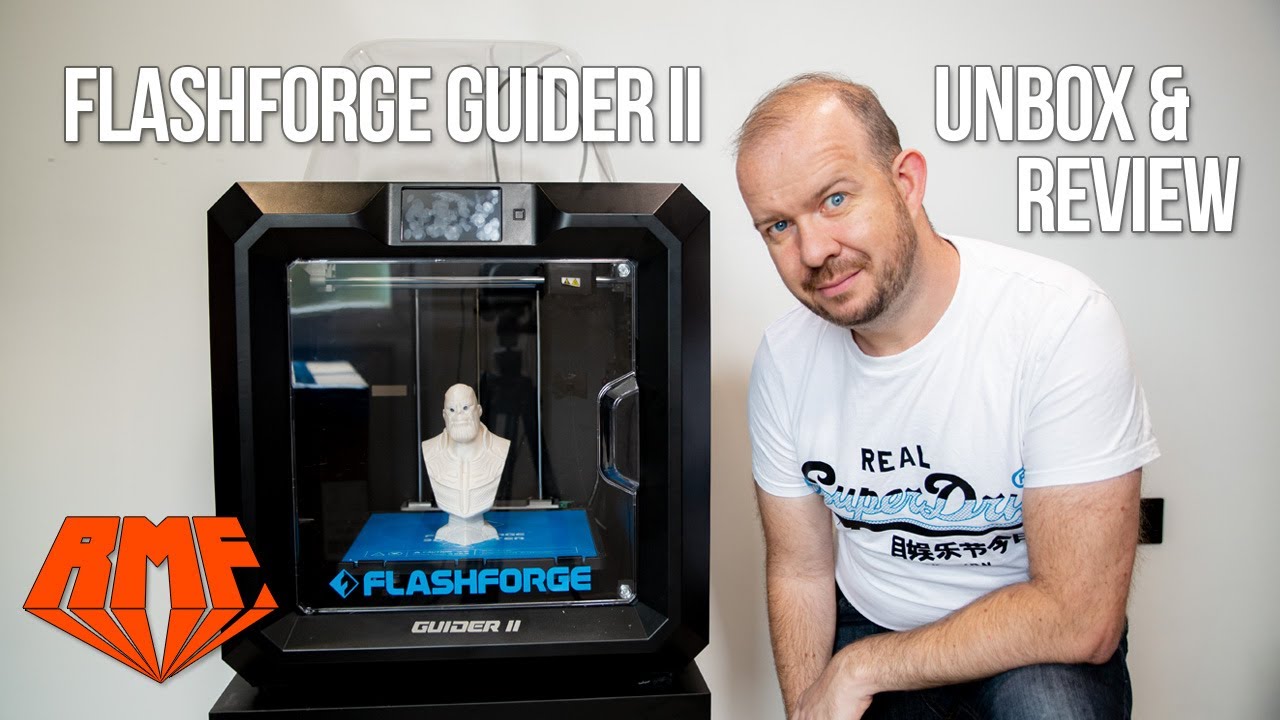 Flashforge Guider II 3D Printer - Unboxing and Review - What's it actually like?