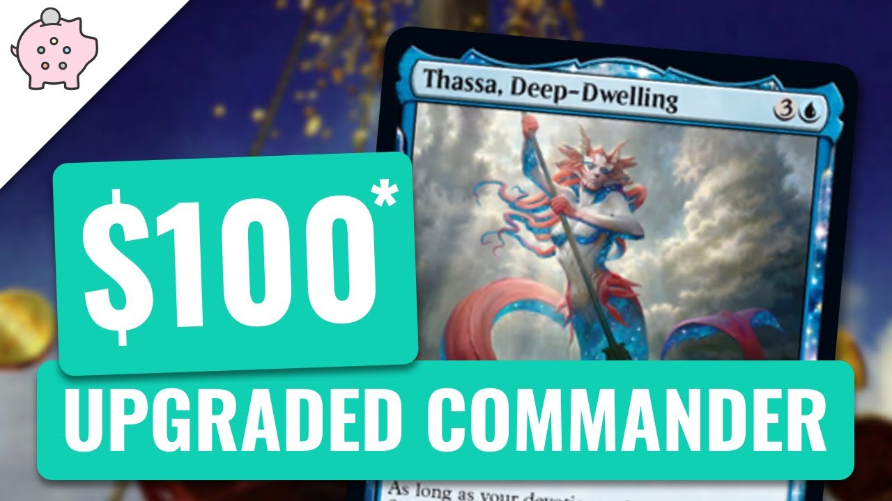 Thassa, Deep-Dwelling | EDH Deck Tech $100 | Magic the Gathering | Commander | Break the Bank