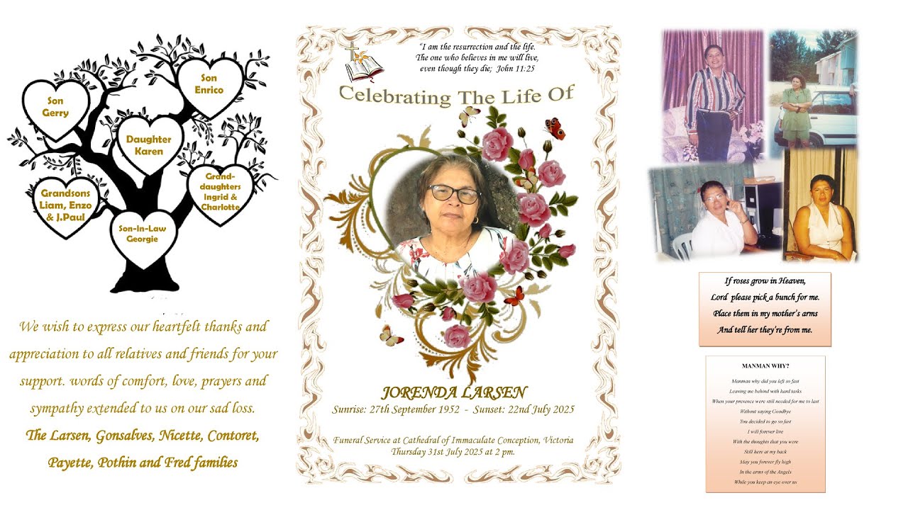 Celebrating The Life Of Jorenda Larsen