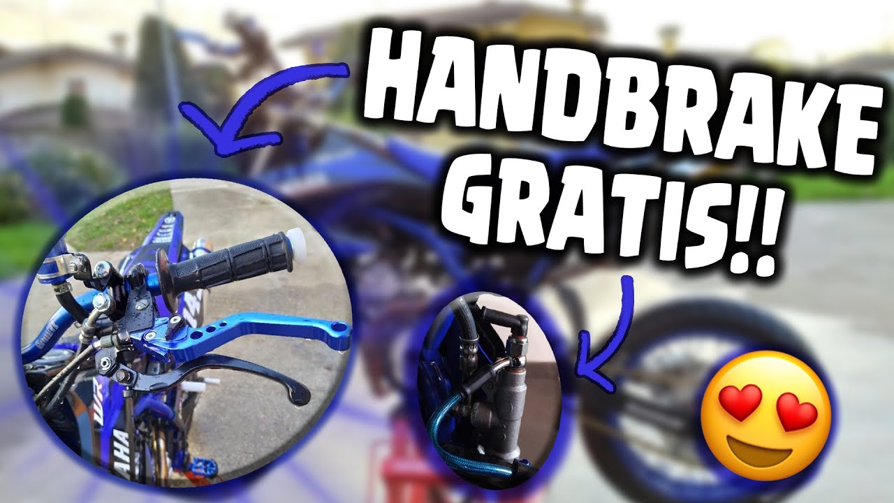 Come COSTRUIRE un HANDBRAKE per MOTO *GRATIS* ?!☢️😍