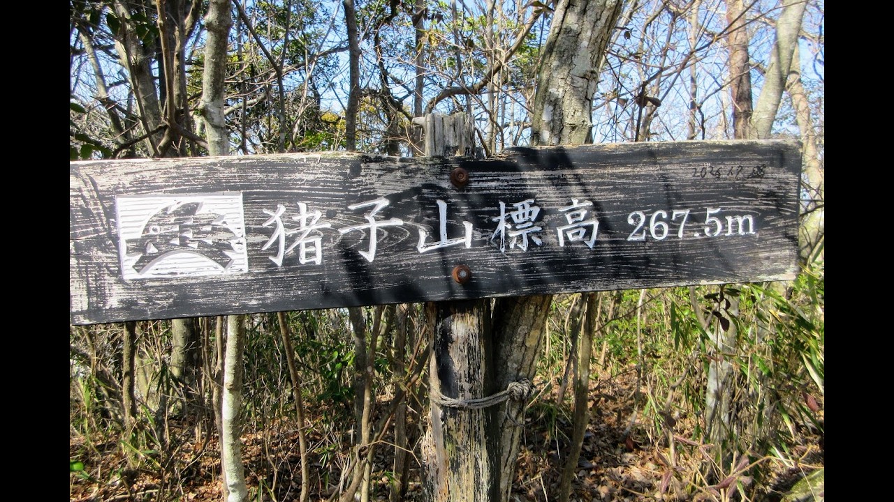 猪子山267.5m　滋賀県能登川町
