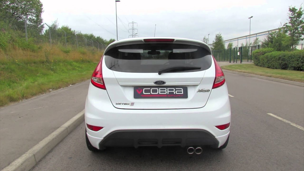 Cobra Sport Cat Back Exhaust - Ford Fiesta Mk7 (2008-14) 1.4 & 1.6 Petrol Zetec & Zetec S