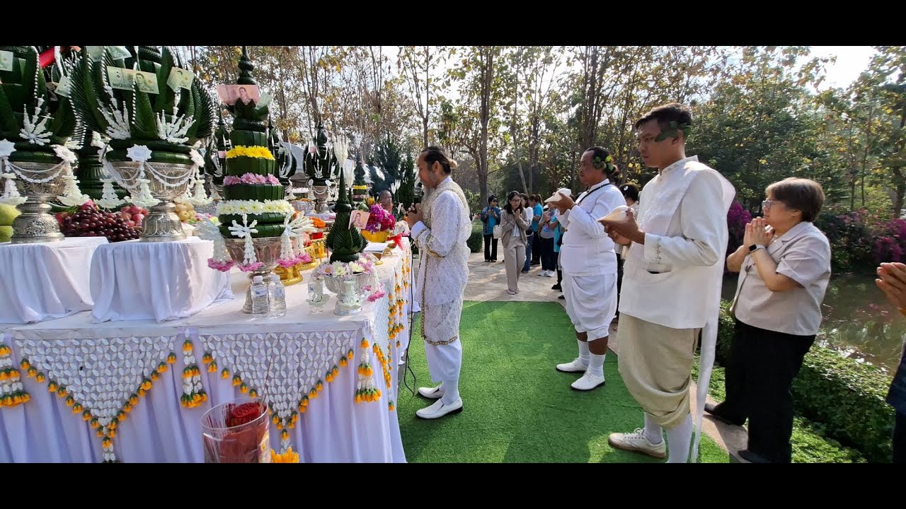 พิธีบวงสรวงพิธีบวงสรวงศาลพระนเรศวรมหาราช บริษัท เรืองอุทัย จำกัด 18/1/69 พราหมณ์เอก เจ้าพิธีฯ