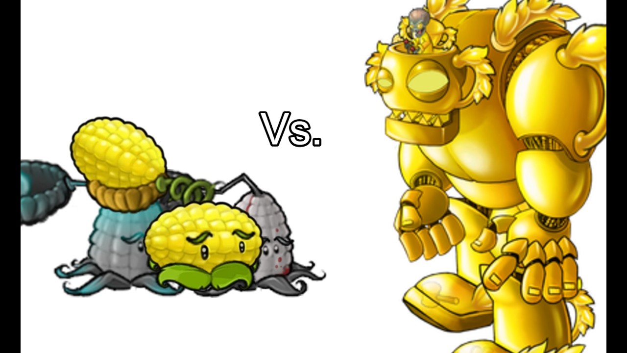 Can a half screen of Corns defeat GOLD ZOMBOSS?