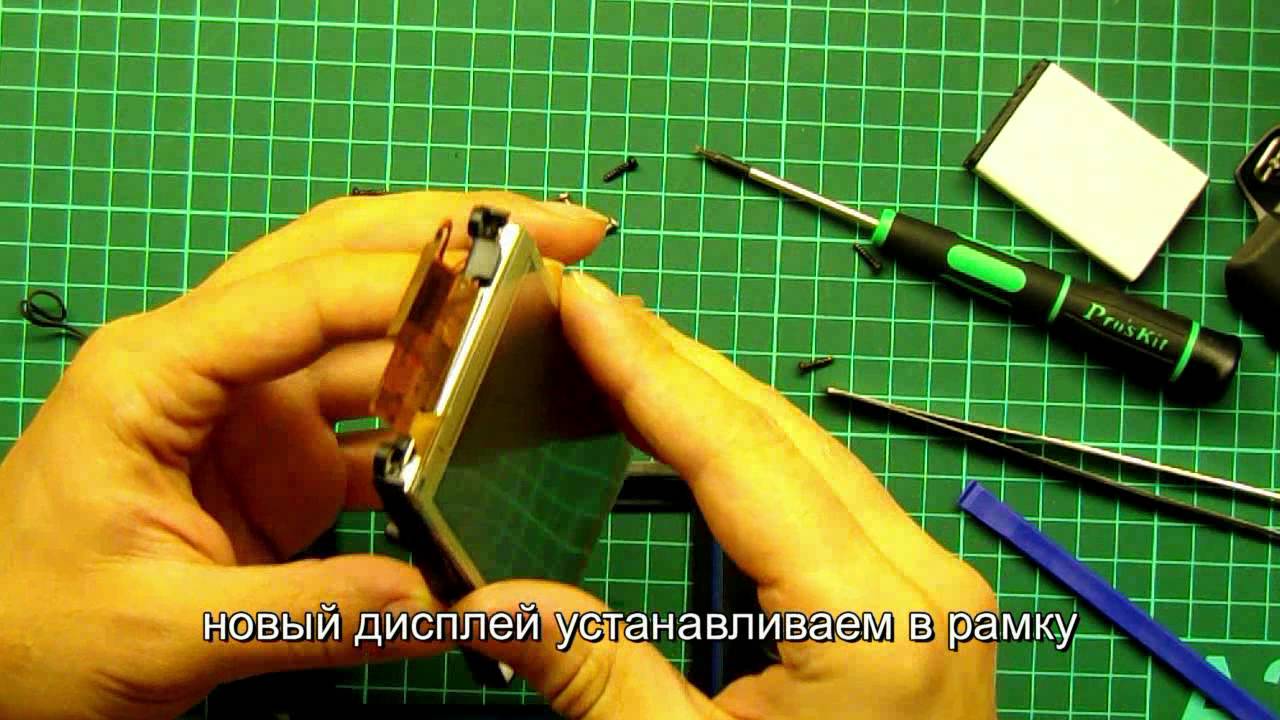 замена LCD дисплея на навигаторе GARMIN Montana 600 650 650t