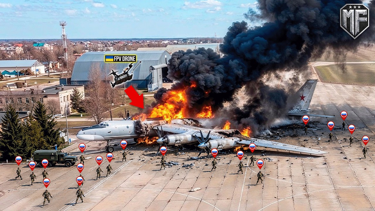 Russia Try to Hide This Secret Plane From Ukrainian FPV Drones - Then THIS Happened...