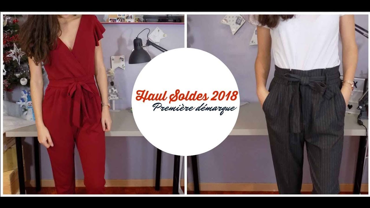 Haul soldes 2018 | Des soldes en avances ? New Look, Bershka, Jennyfer, Undiz..