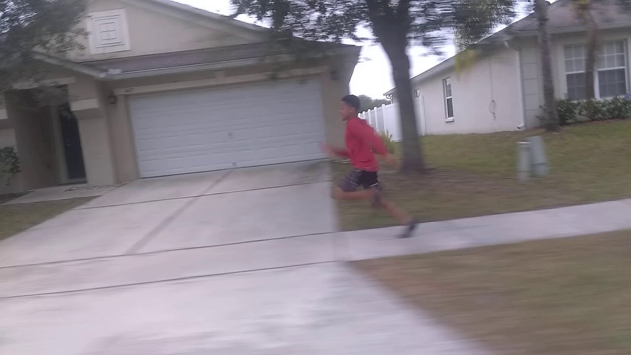 Running at 20 mph