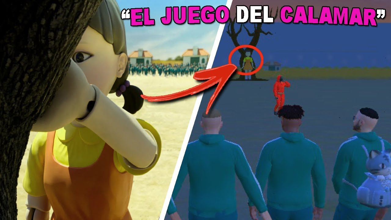 PASE EL JUEGO DEL CALAMAR DE UNA FORMA MUY EPICA 😱😱