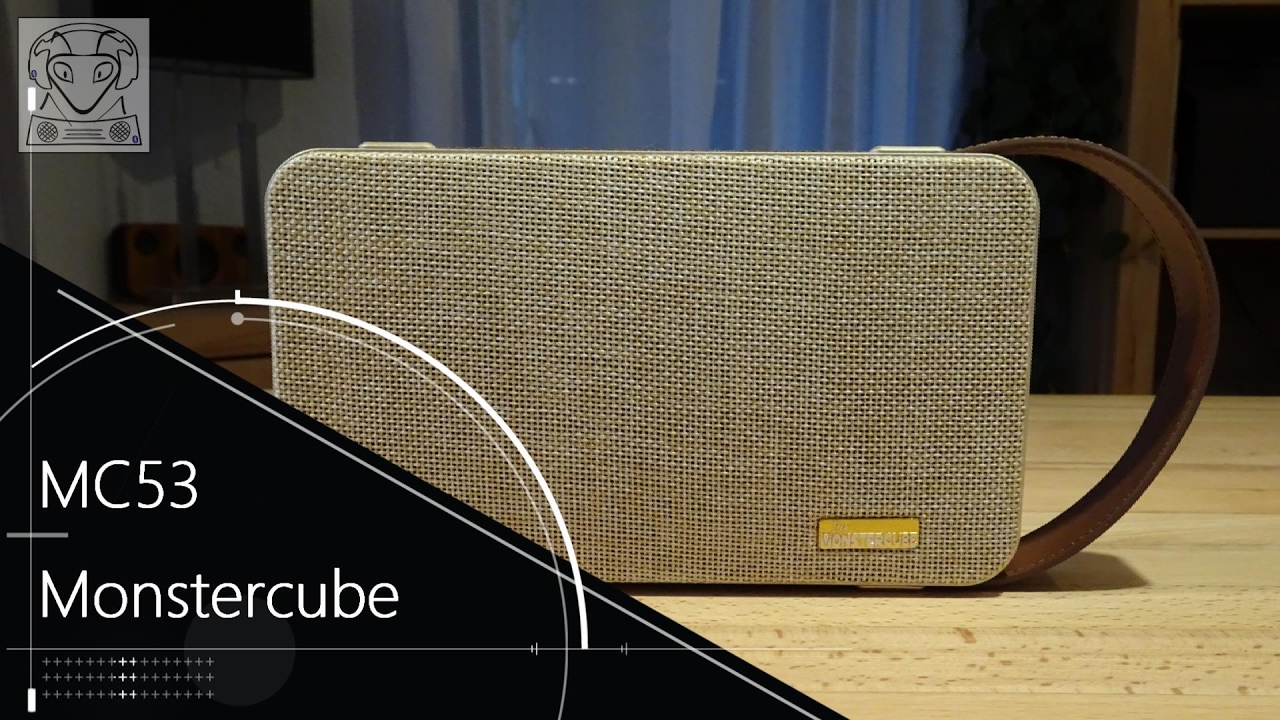 Monstercube MC53 Ersteindruck & Soundcheck - Formfaktor: kleiner Beoplay A2