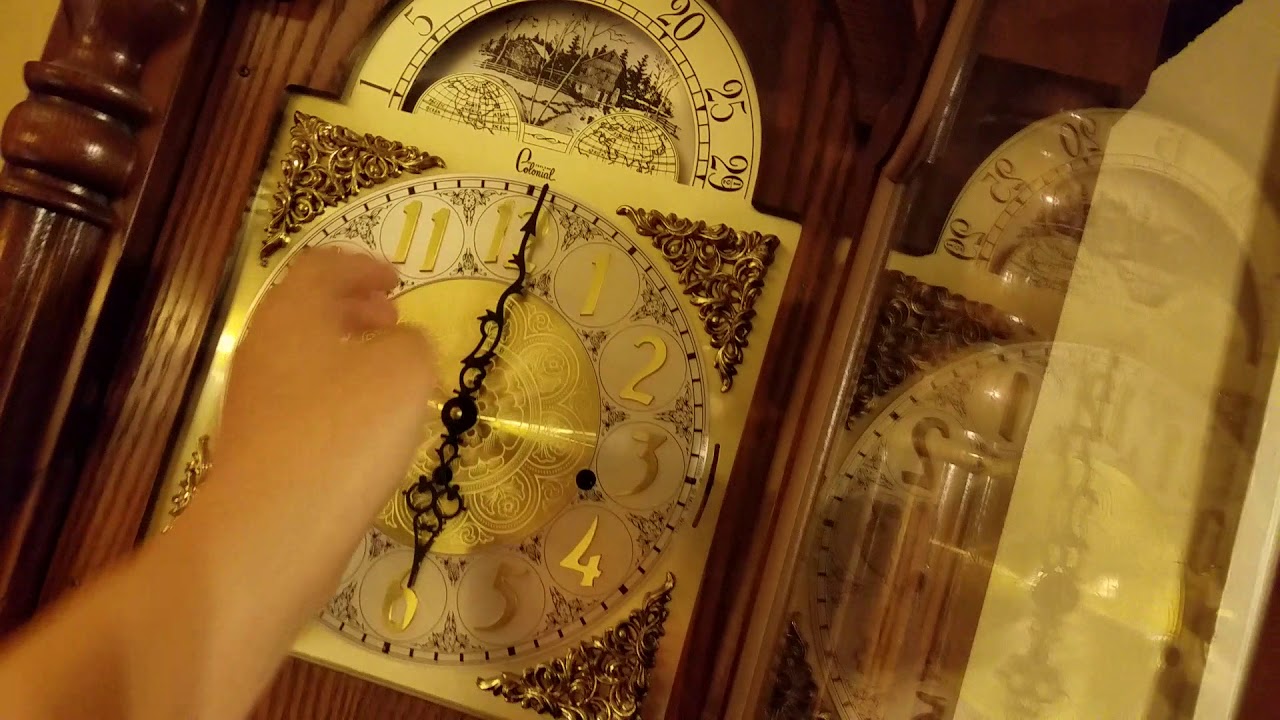 Westminster Quarters: Colonial Grandfather Clock