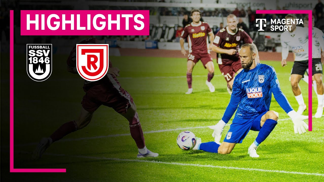 SSV Ulm - Jahn Regensburg | Highlights 3. Liga | MAGENTA SPORT