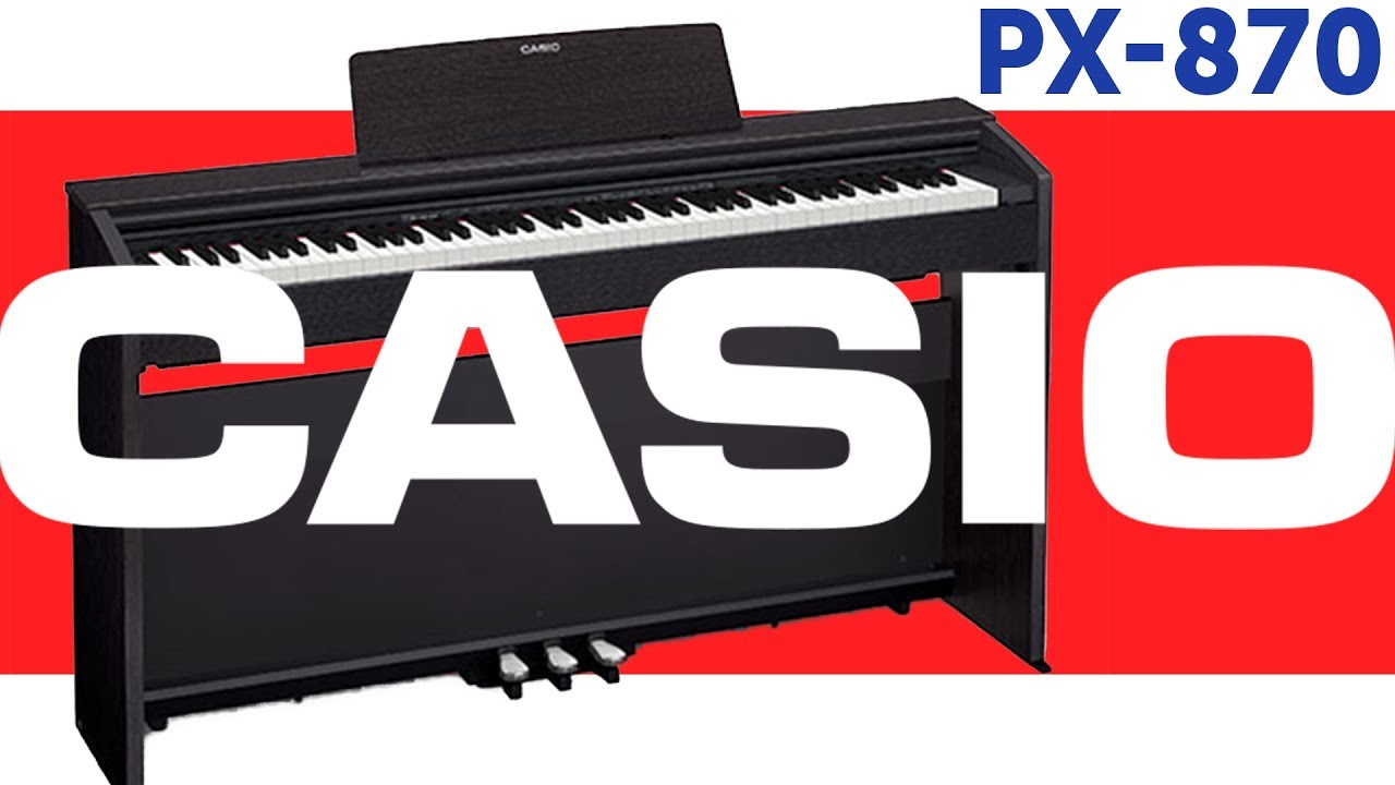 Цифровое фортепиано Casio Privia PX-870. Обзор.
