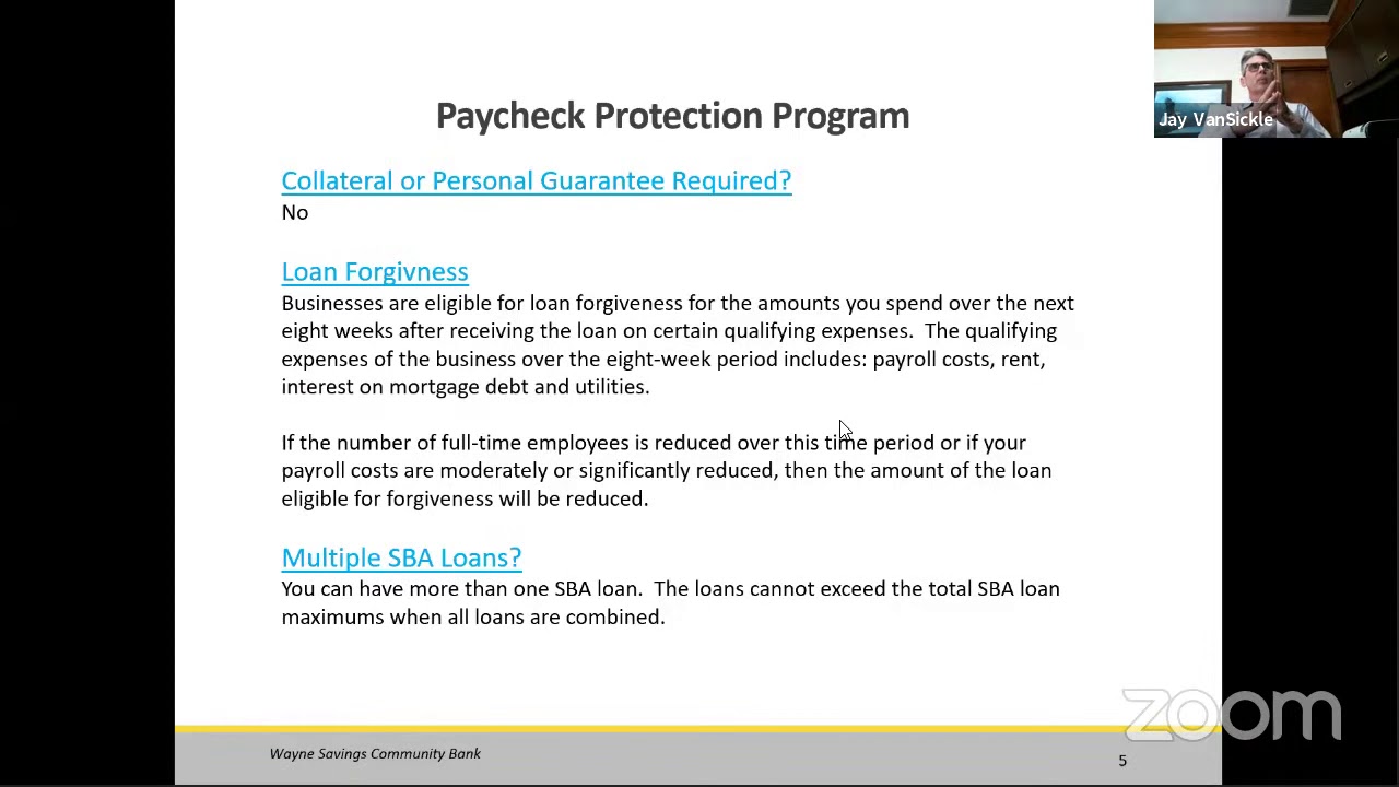 Small Business Stimulus Funds Webinar
