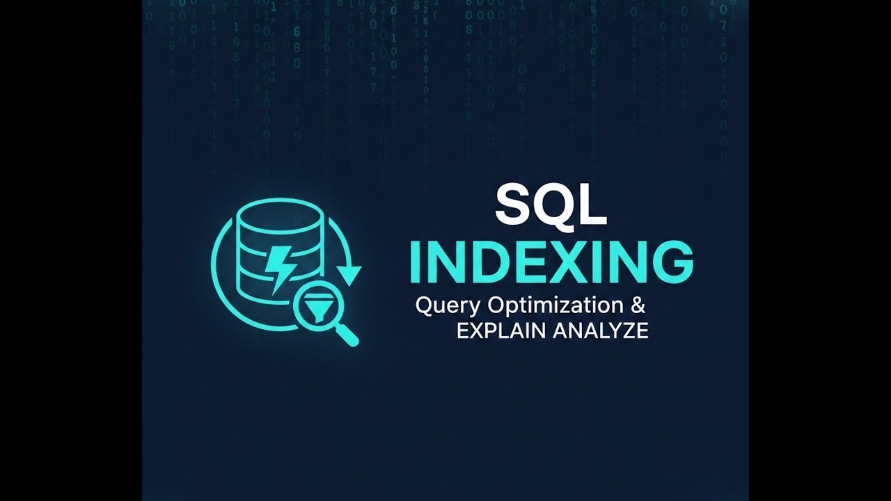 VIC: Database Indexing & Query Optimization: B-Tree Indexes, EXPLAIN ANALYZE & SQL Performance