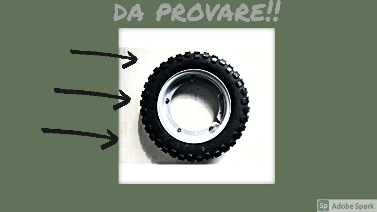 Ottime Ruote e Distanziali APE 50 Per Asfalto E Sterrato -  Indice Di Carico E Di Velocità
