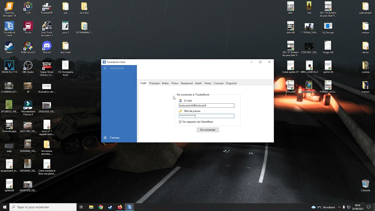 Bug trucksbook client