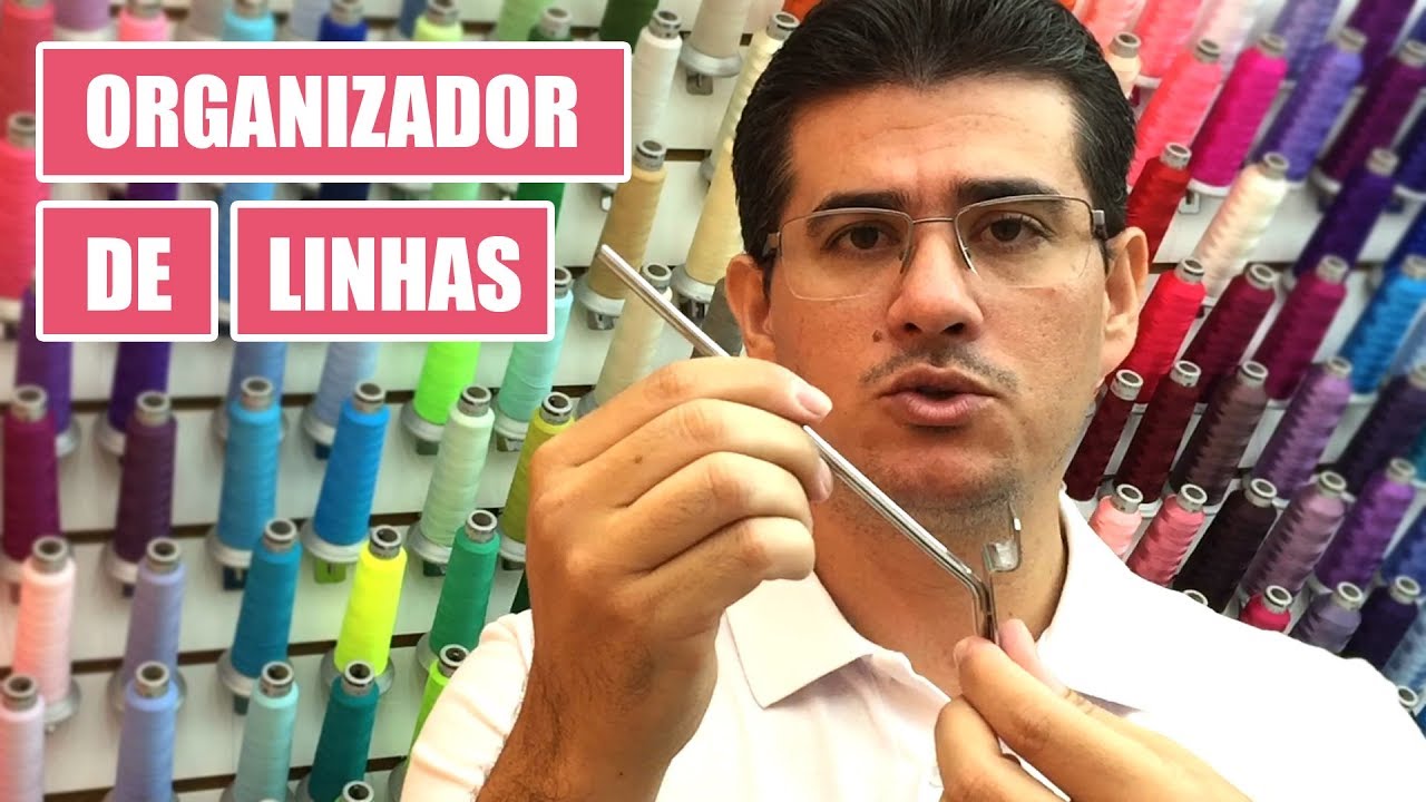 Ótima ideia para Organizar suas Linhas de Bordar