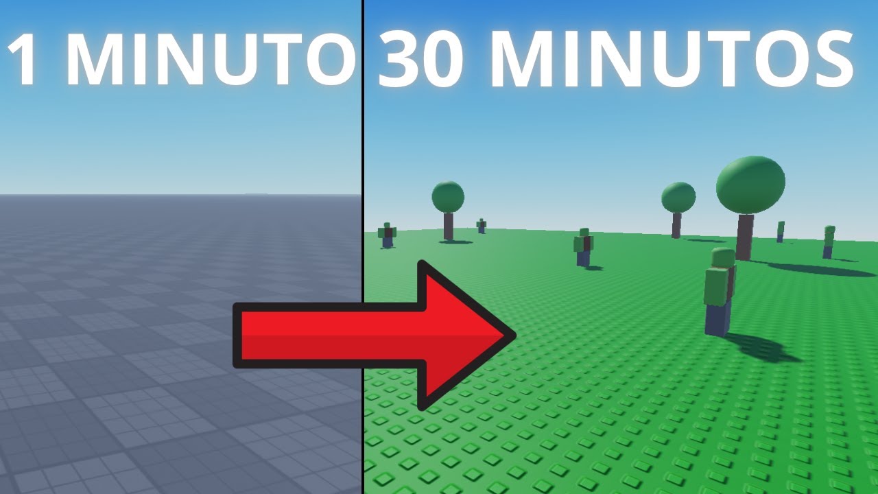 CRIANDO UM JOGO em 1 HORA no ROBLOX!!
