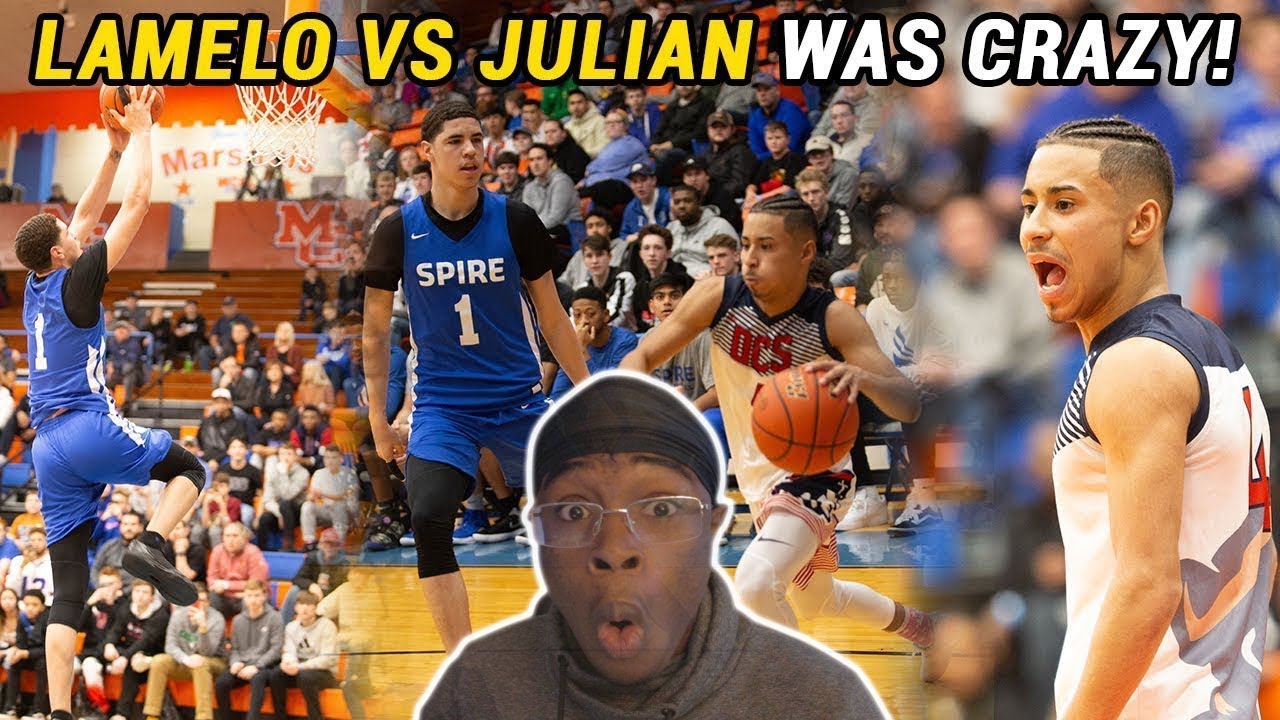LaMelo Ball vs Julian Newman!!! The Most HYPED Game Of The Year!! [REACTION] | King Infinity