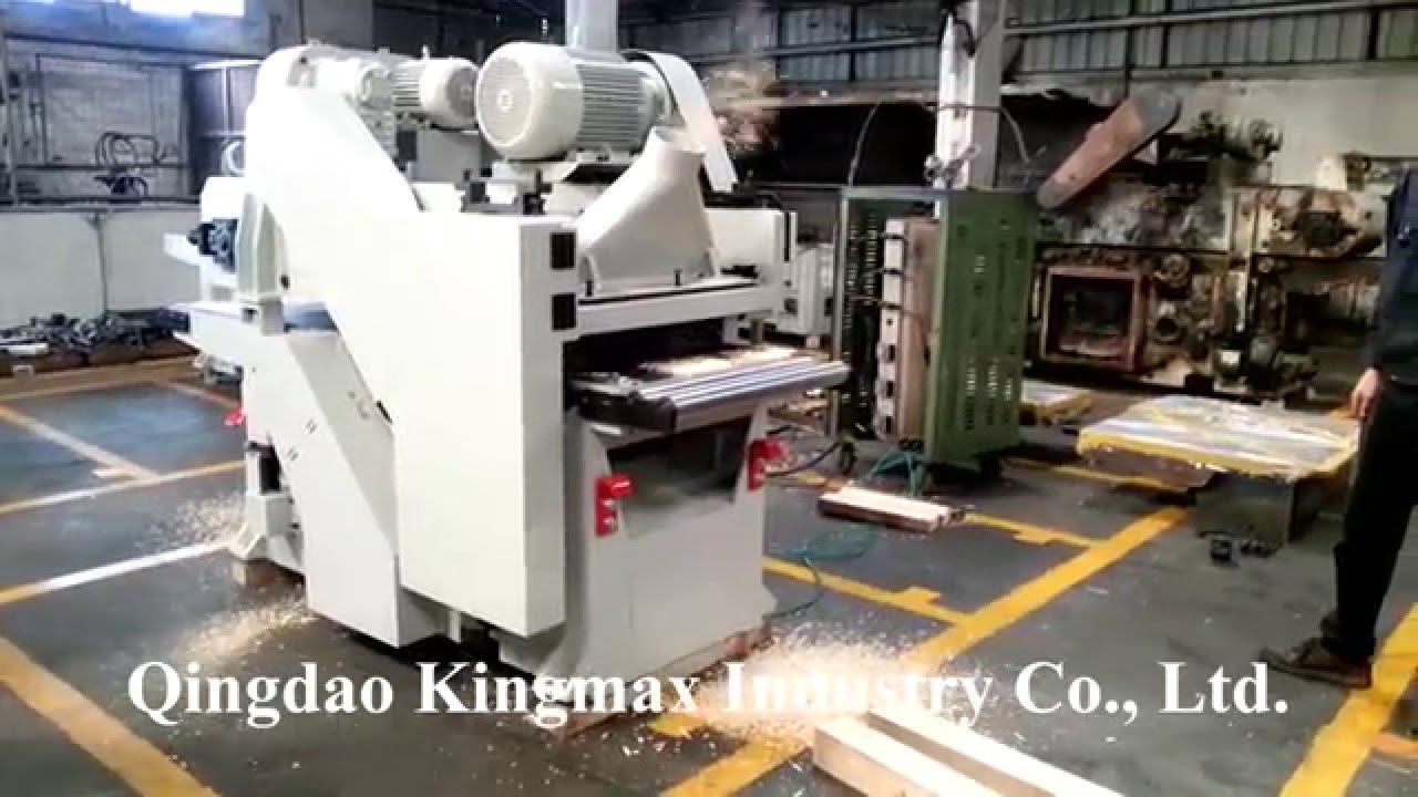 Operation video for Double side planer