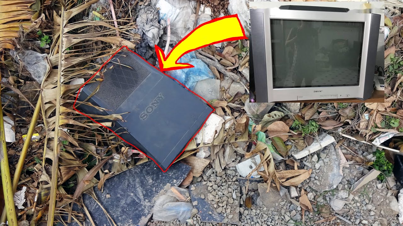 Sony Television Woofer Restoration - Make a Boom Sound