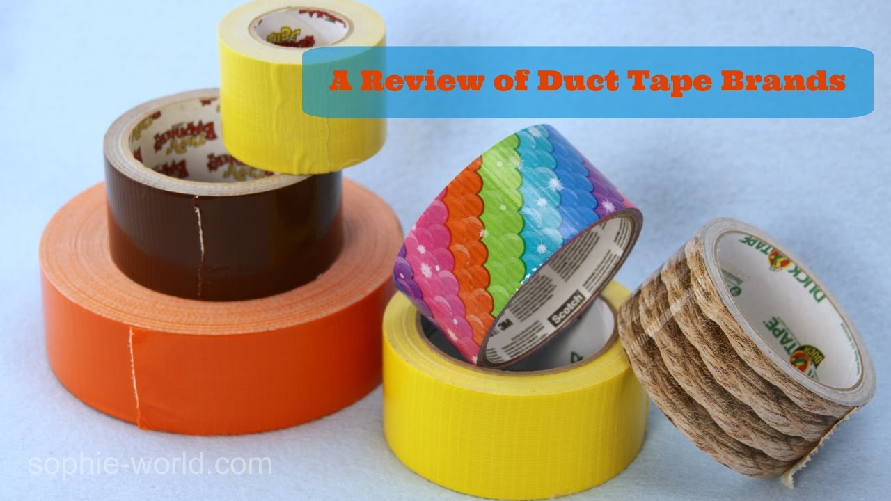 A Review of Duct Tape Brands | Sophie's World