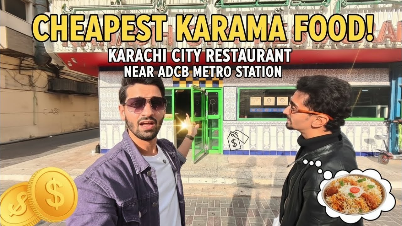 Dubai on a Budget 🇦🇪 | Karachi City Restaurant Karama | Honest Review