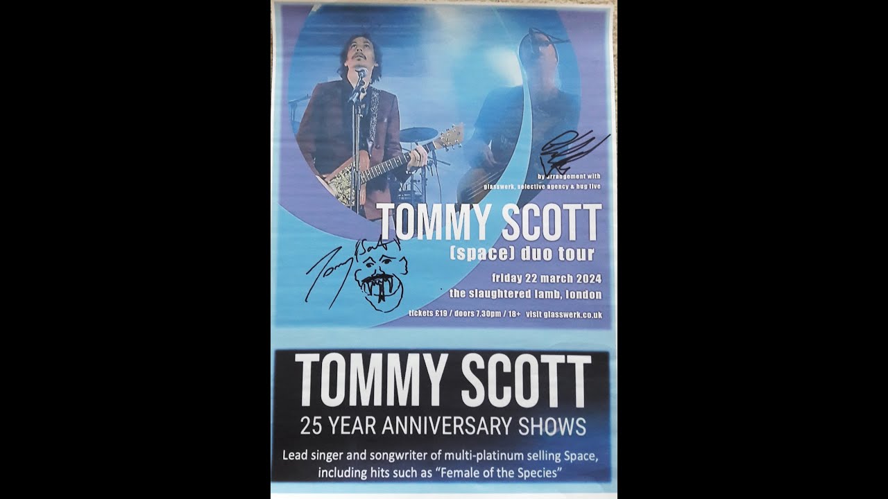 Tommy Scott (Space) with Phil Hartley - The Slaughtered Lamb, London 22 March 2024