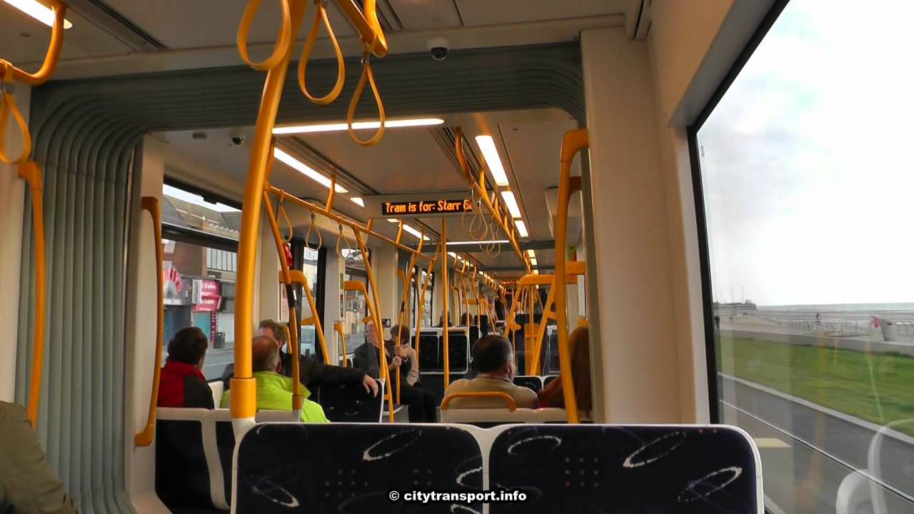 Blackpool Flexity Tram Ride 2