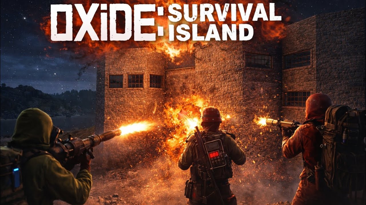 Oxide survival island: Raid cu clanul ARAB pe zăpadă (Raid C4/RK) #viral #oxidesurvivalisland 