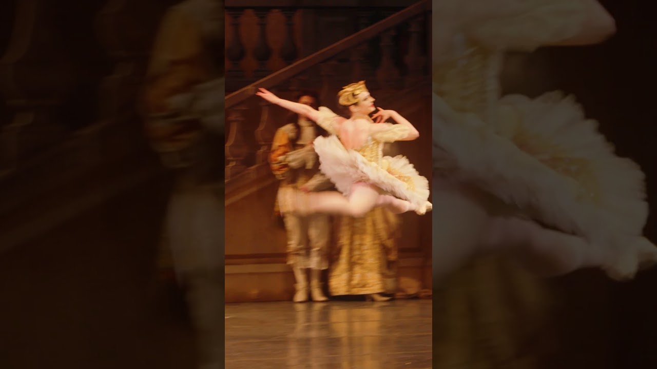 OBT Company Artist Mathilde Lambert as the Fairy of Charm in THE SLEEPING BEAUTY 🥀 #ballet