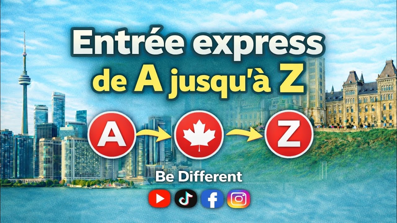 Entrée express de A à Z | الهجرة السريعة من الالف الى الياء